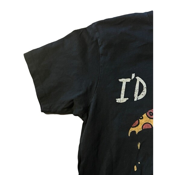 I’d Kill For A Slice Grim Reaper Pizza Black Matter Funny T Shirt Black Medium - Picture 3 of 6